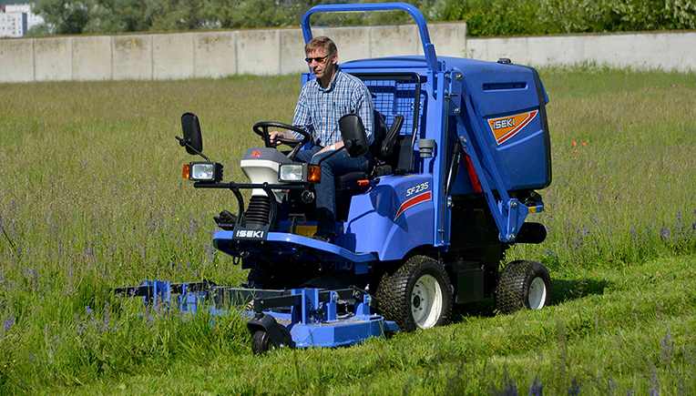 Iseki ride top on mowers